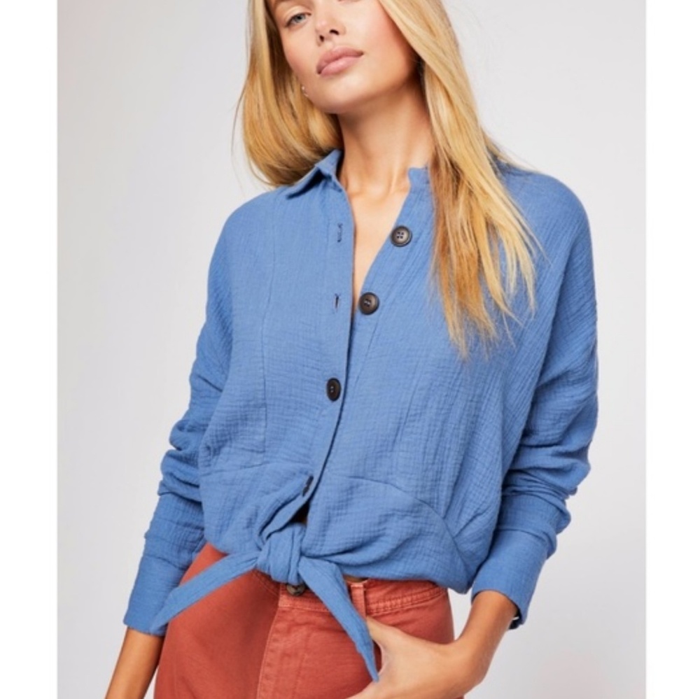 NWT Free People Sunstreaks Top, Size XS